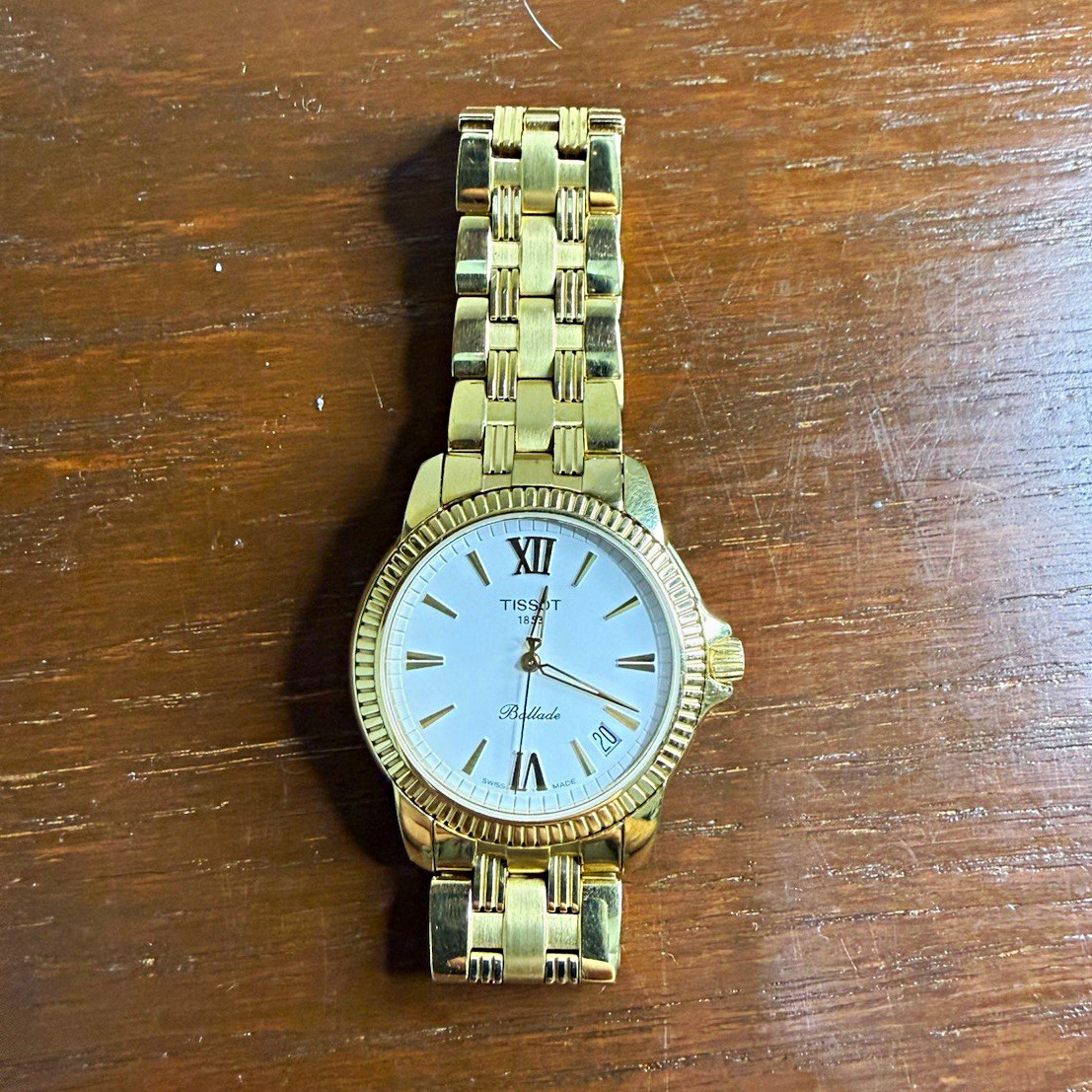 Tissot Ballade Quartz White Dial C477/577