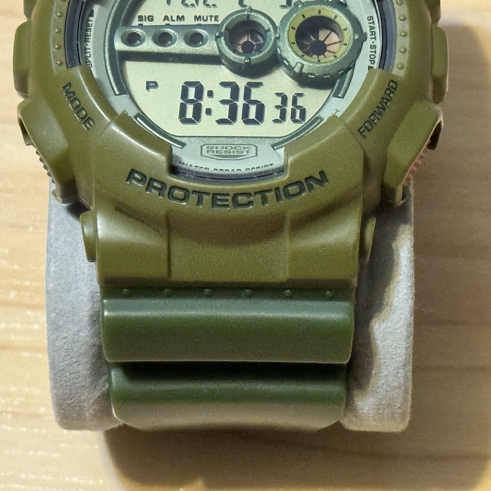 Casio G-Shock GD-100PS-3JS Playset Collab w/ G-Man Figure Digital Watch GD 100