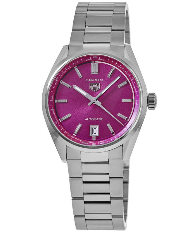 New Tag Heuer Carrera Automatic 36mm Pink Dial Women’s Watch WBN2313.BA0001