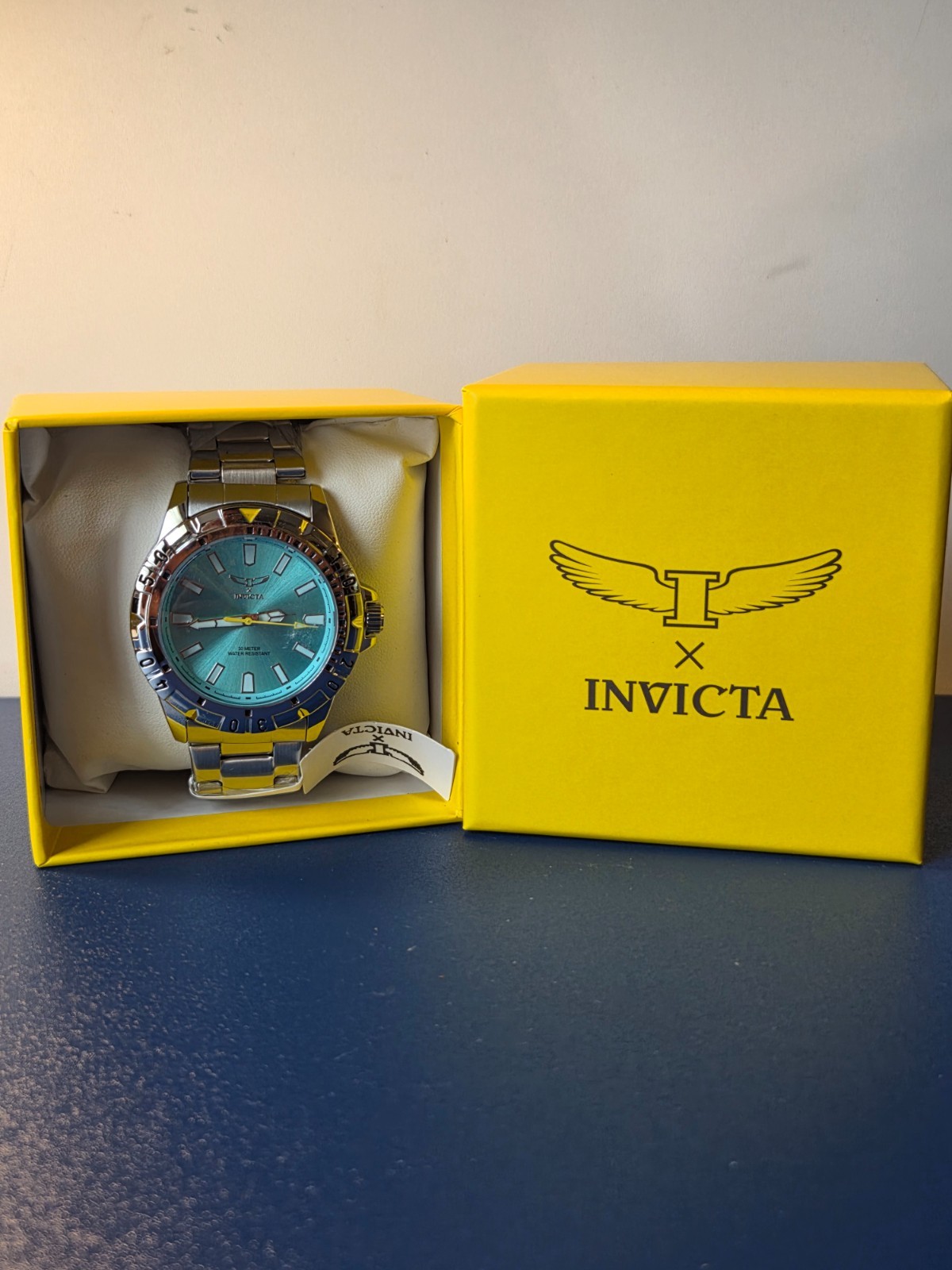 Invicta Specialty I 70050 Men’s 41mm Turquoise Dial Stainless Steel Watch New