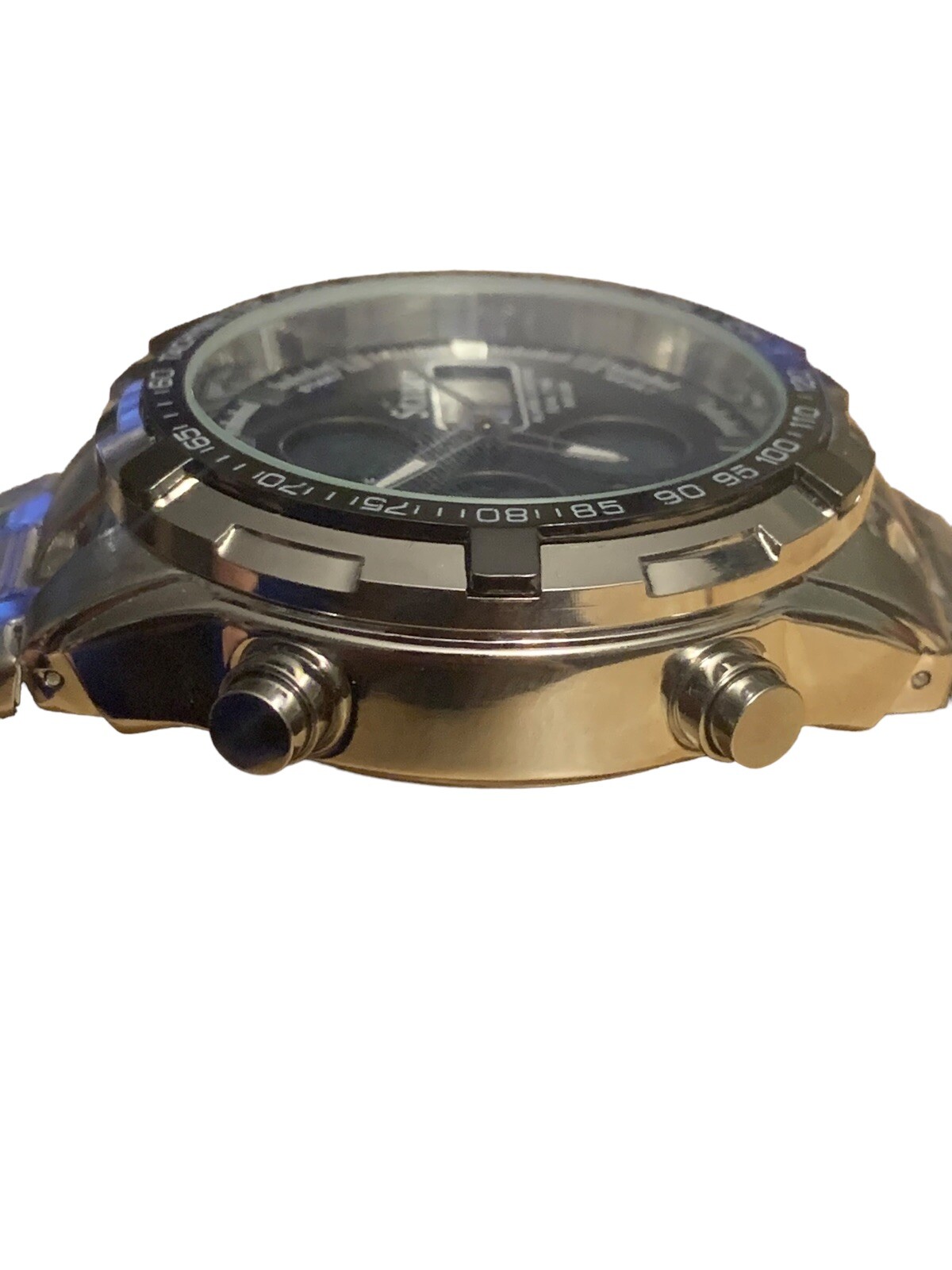 Stauer Mens Adventurer Chronograph WR 3 Atm Brand New W/O Box