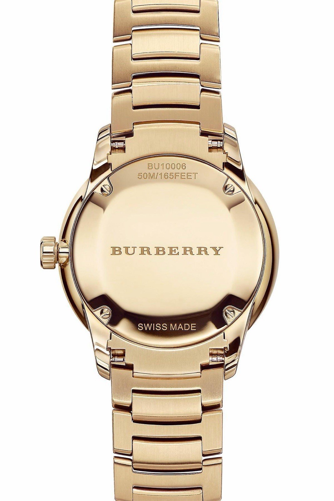 Burberry Men’s Watch The Classic Collection Gold Tone Gold Dial