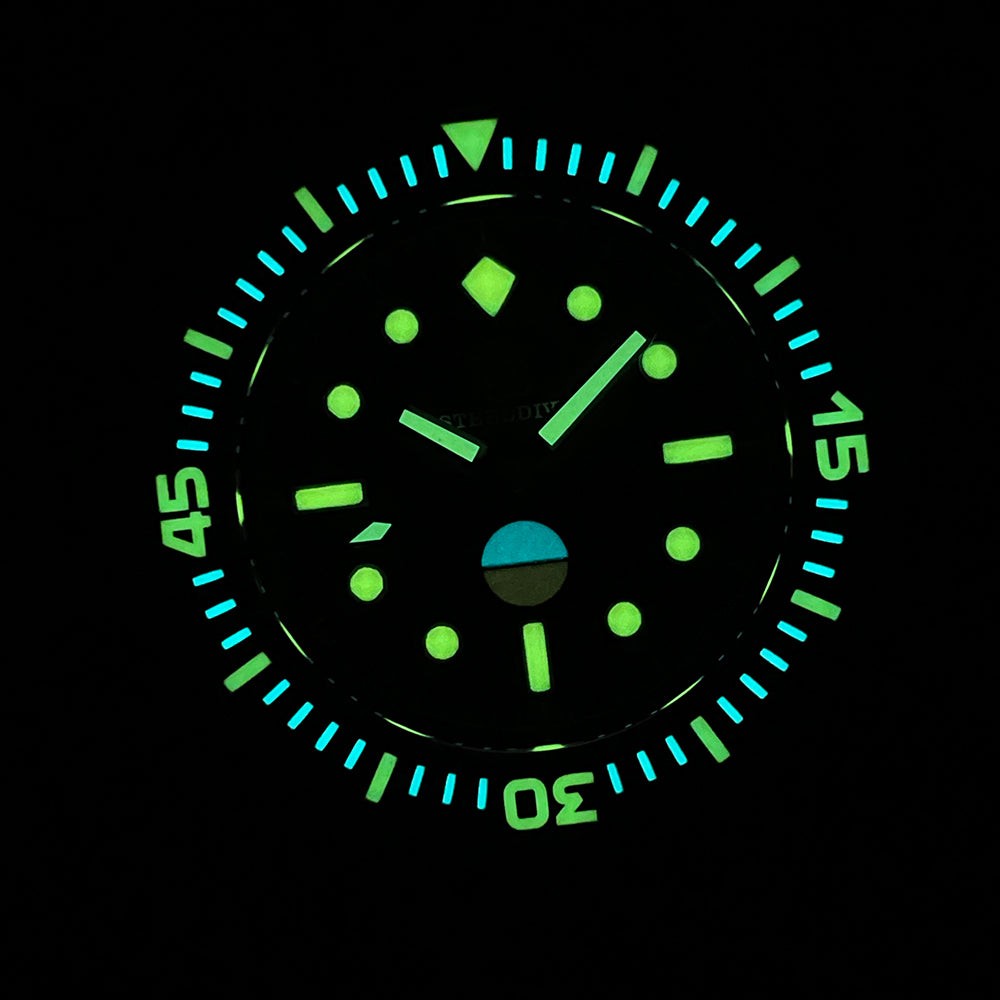 STEELDIVE SD1952T Mens 41mm 300M Automatic Dive Watch NH35 Sapphire Steel