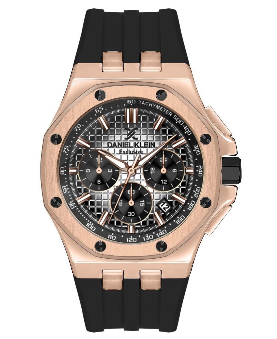 DANIEL KLEIN Men Quartz Casual Watch Classic Dress Waterproof Chronograph