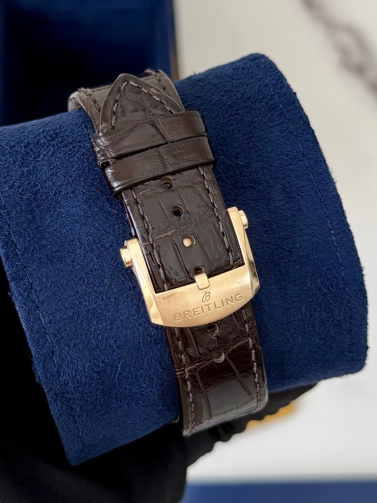 Breitling Premier B25 Datora Complete Calendar Rose Gold Full Set RB2510371G1P1
