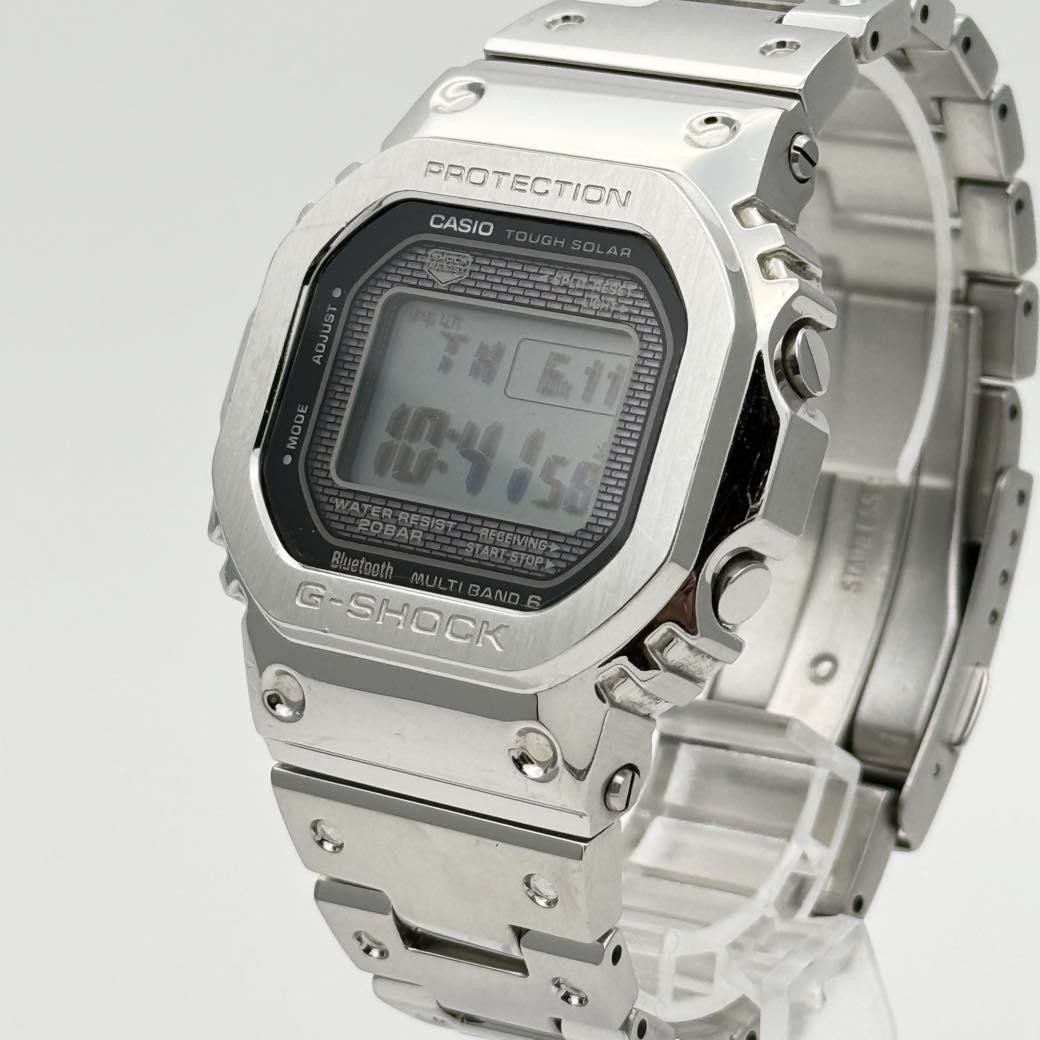 CASIO G-SHOCK GMW-B5000D-1JF Full Metal Solar Bluetooth Watch Digital In hand