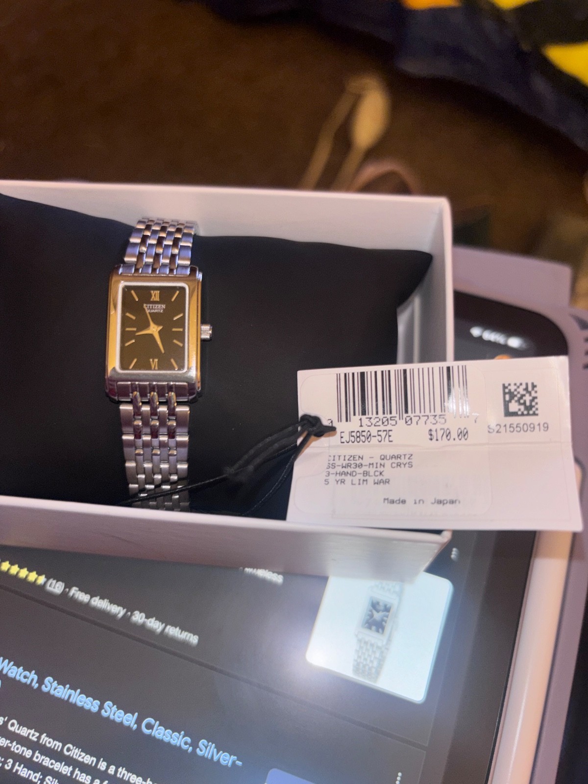gold citizen watch for woman