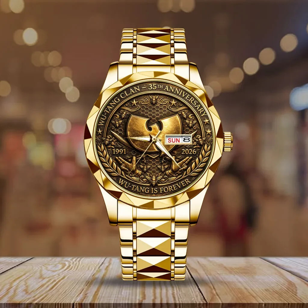 Wu-Tang Clan 35th Anniversary 2026 Alloy Luxury Quartz Watch