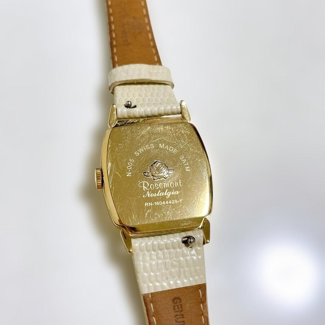 With Box and Rosemont Nostalgia Watch Battery Dead
