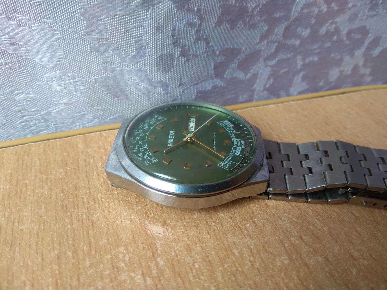 RARE Vintage WATCH RUSSIAN Men’s Rocket RAKETA 2628. H USSR СССР retro