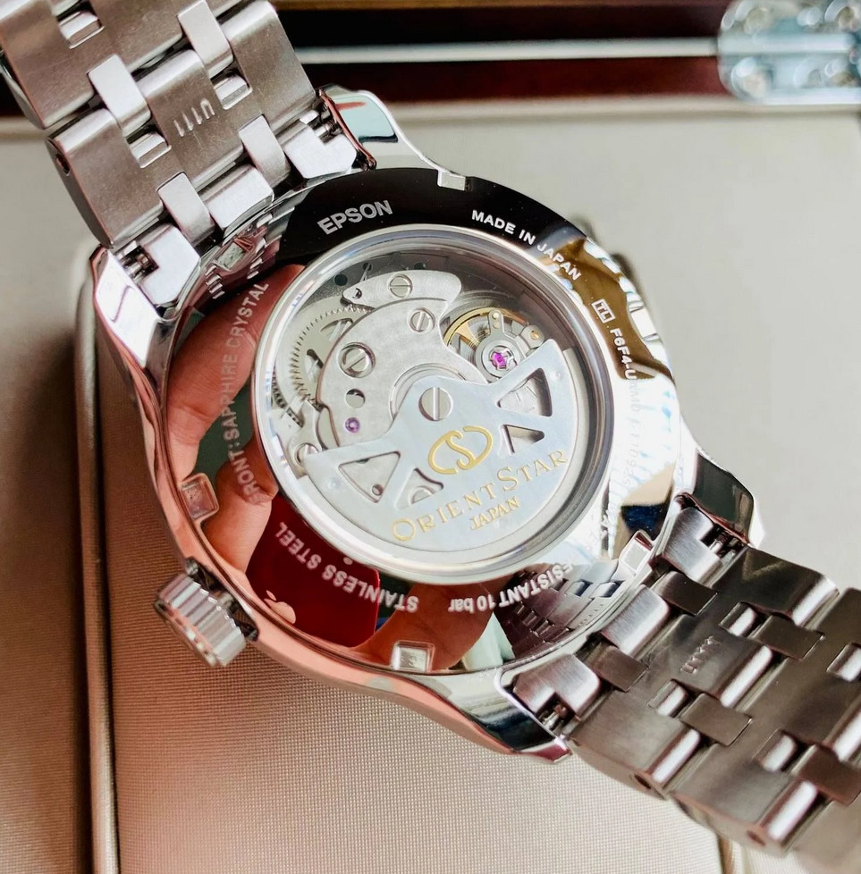 Orient Star Automatic RK-AV0B01S Silver Dial Men’s Watch Power Reserve