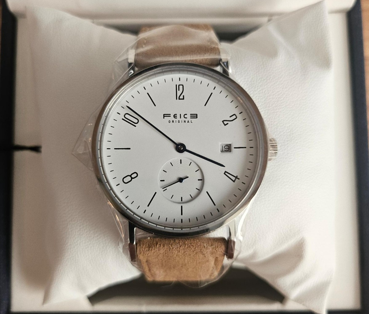 FEICE Original Automatic Mechanical Watch – Original Box And Manual – Excellent