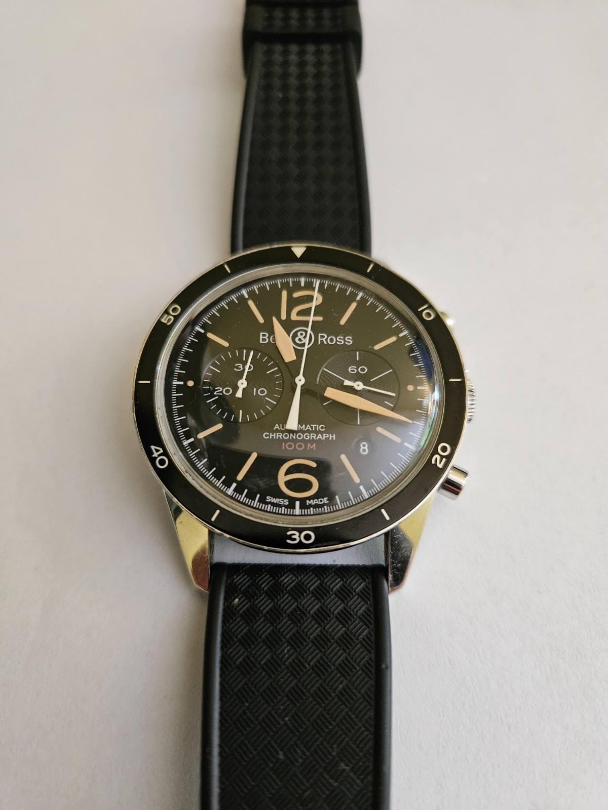 Bell & Ross BR 126 Sport Heritage Automatic Chronograph Ref. BR 126-94-SP-19152