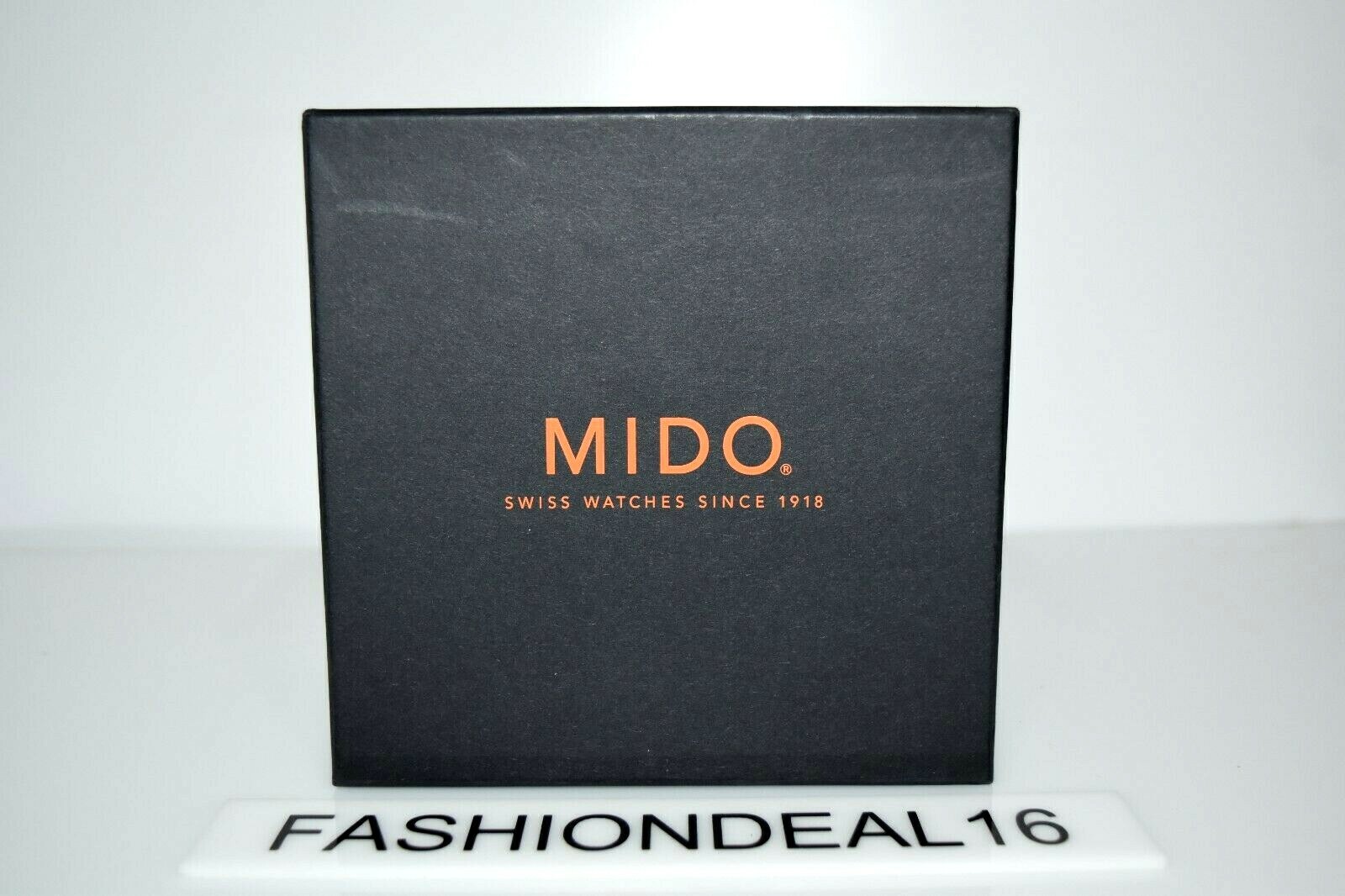 New MIDO Multifort Auto PVD SS Black Leather M005.424.36.053.22 $1690 Watch