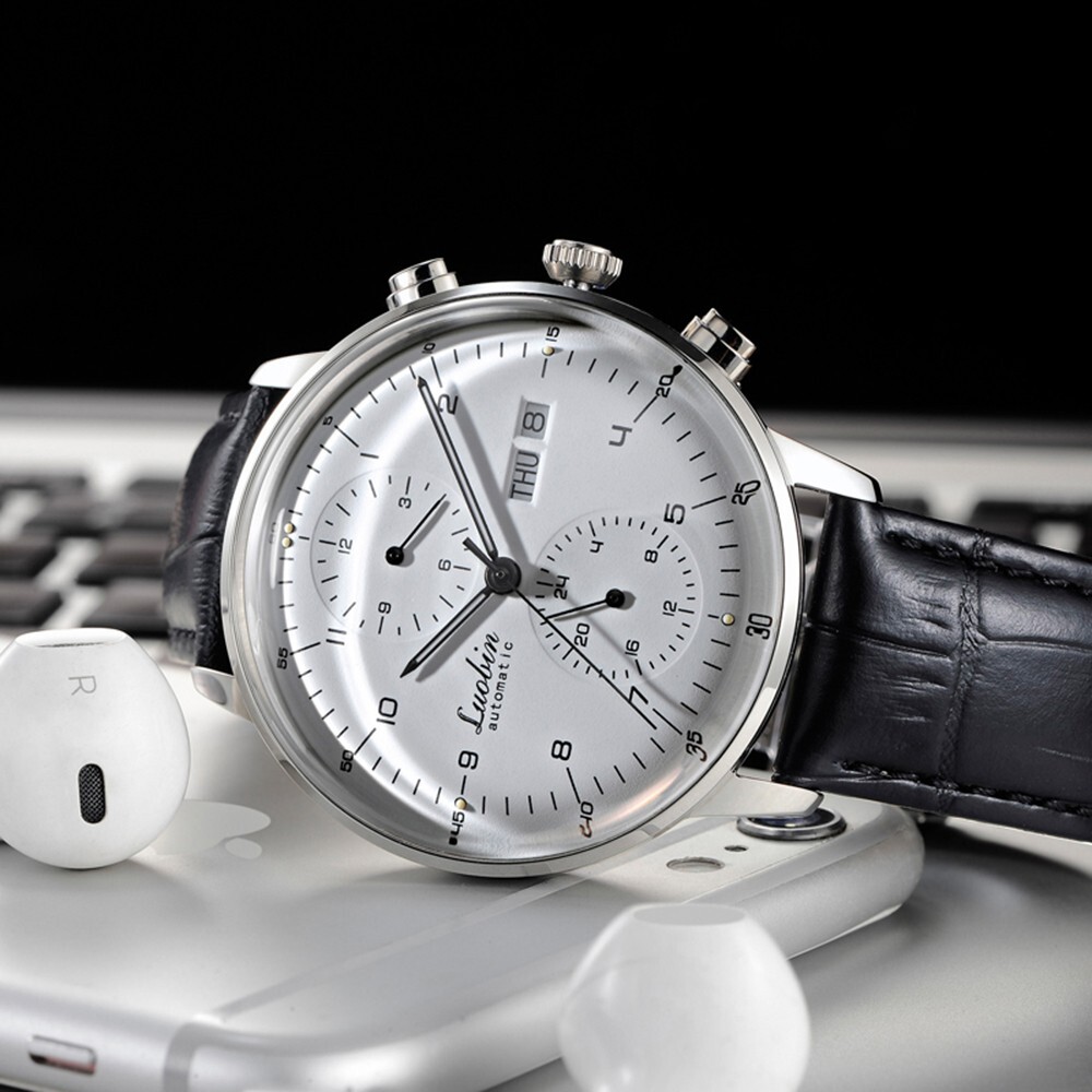 Luobin Automatic Men’s Luxury Mechanical Watch 3 Bar Hour Date Month Multi Dials