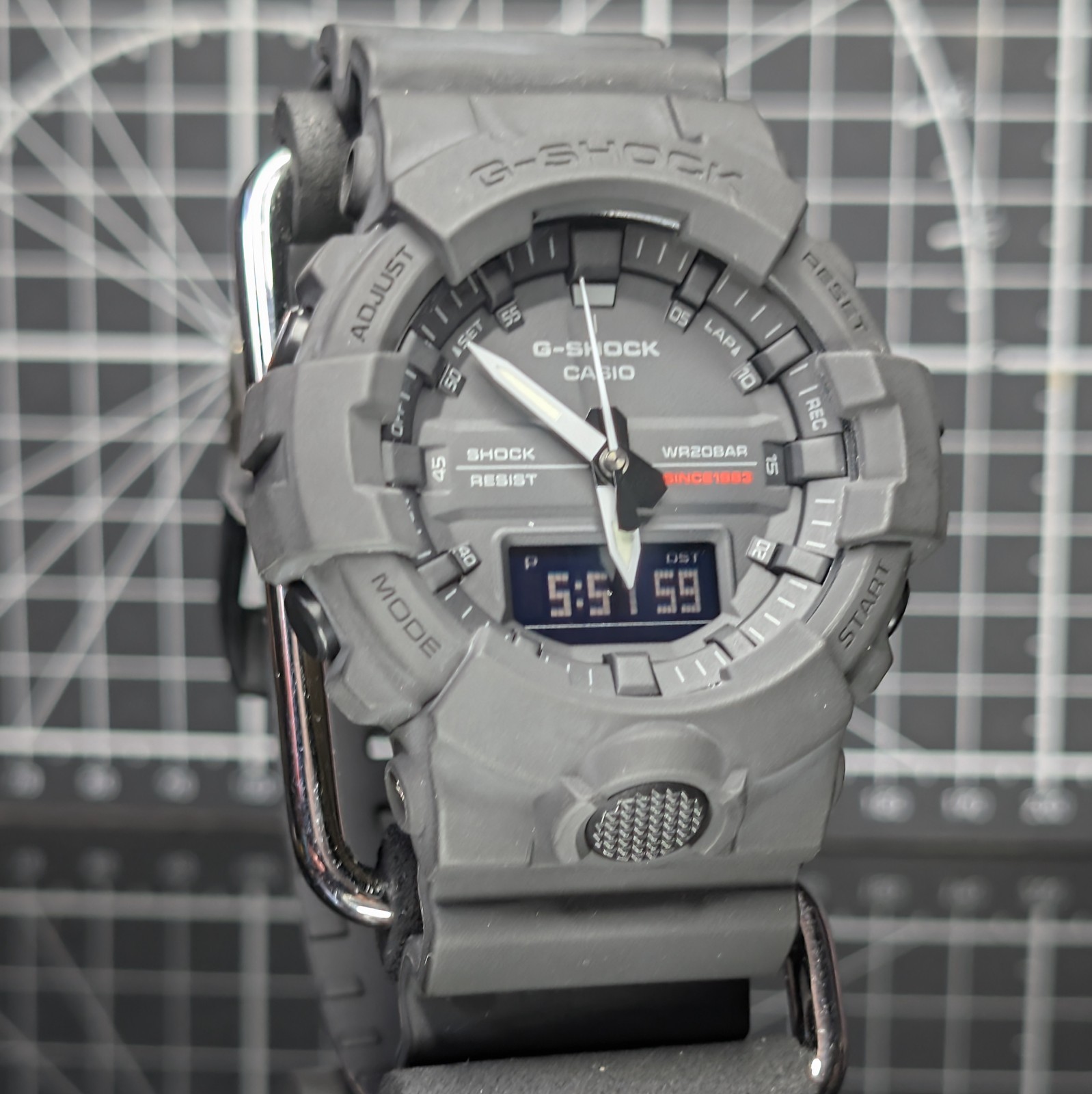 Casio G-Shock BIG BANG BLACK GA-800 35th Anniv. Limited Ed. Analog GA-835A-1A