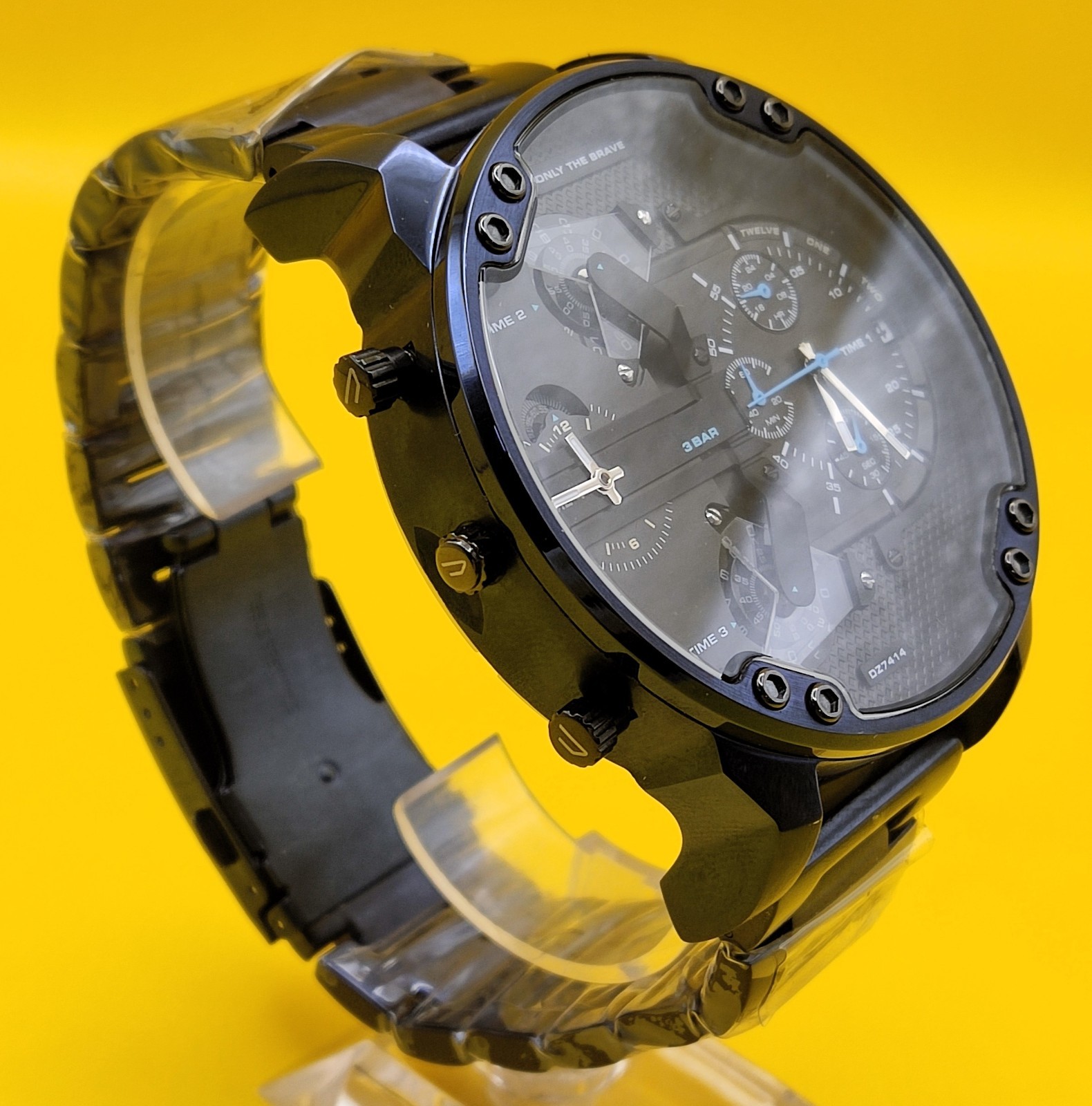 Premium Diesel Mr. Daddy 2.0 DZ7414 Multi Time Refurbished Men’s Wrist Watch