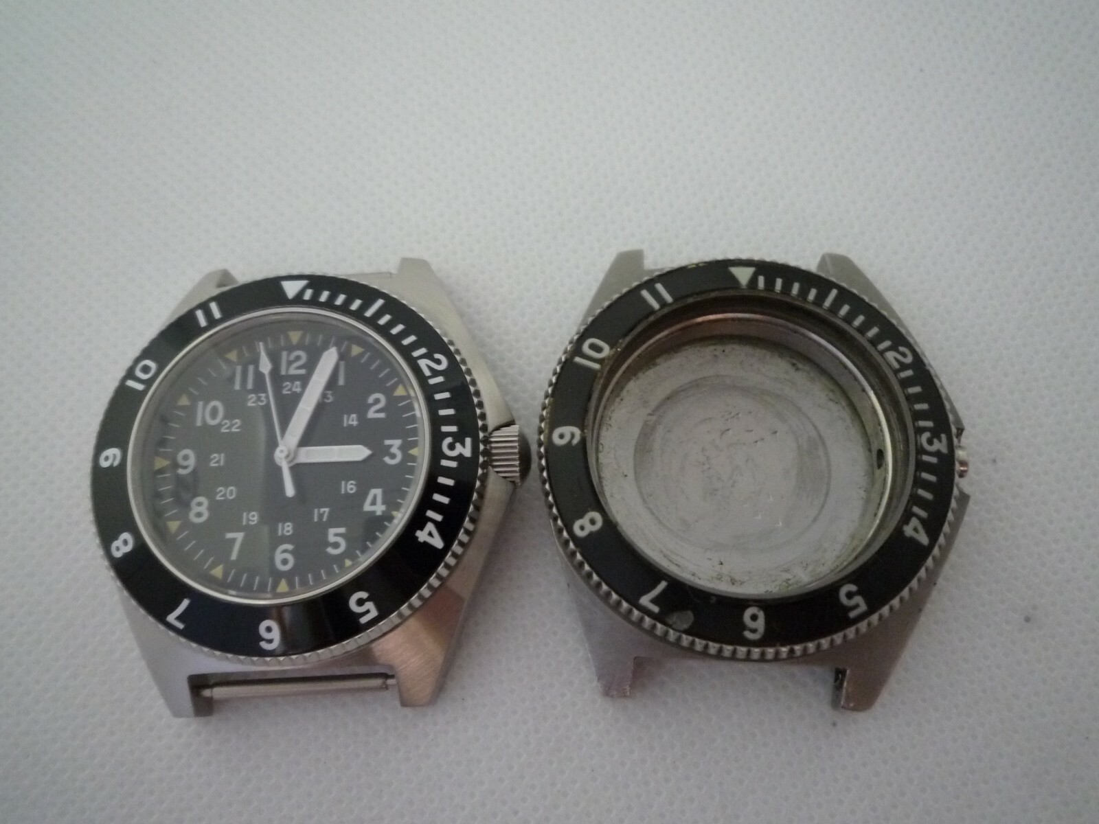 AUTOMATIC MIYOTA 8215 Time Arrow Military Type 2 316 sapphire white hands, SALE