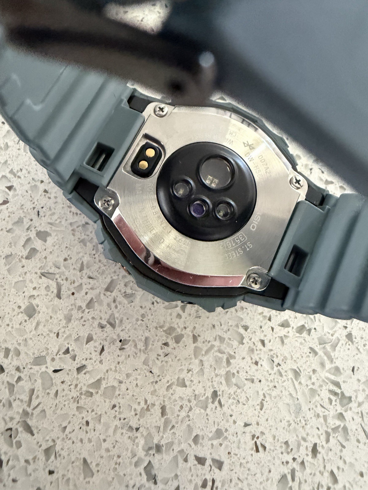 Casio G-SHOCK Bluetooth Solar HRM Step Counter Digital Quartz 200m Gray Resin