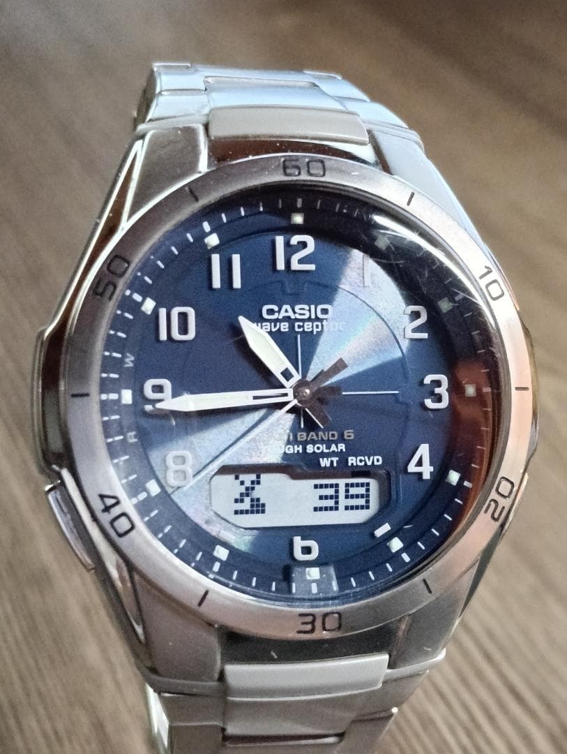 CASIO Wave Ceptor Solar Radio-Controlled Watch WVA-M640②