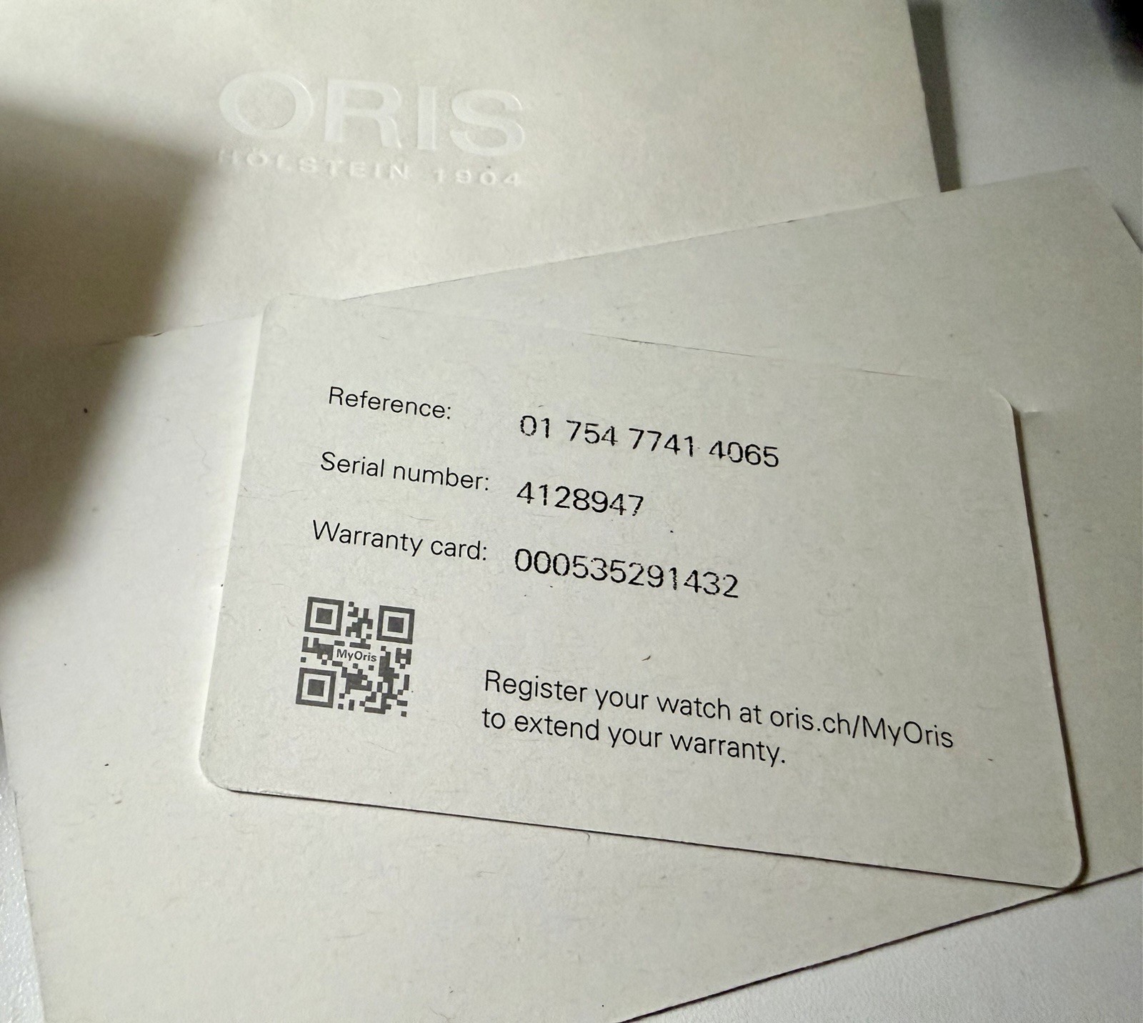 Oris Big Crown Pointer Date Auto Blue Dial Brown Leather Strap 40mm Box/Pprs