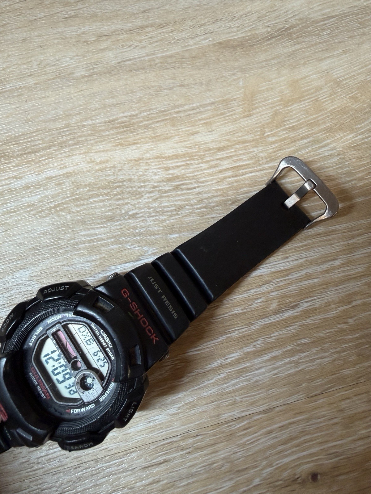 Casio G-Shock Gulfman Tough Digital Watch Titanium Back G 9100 [3088]
