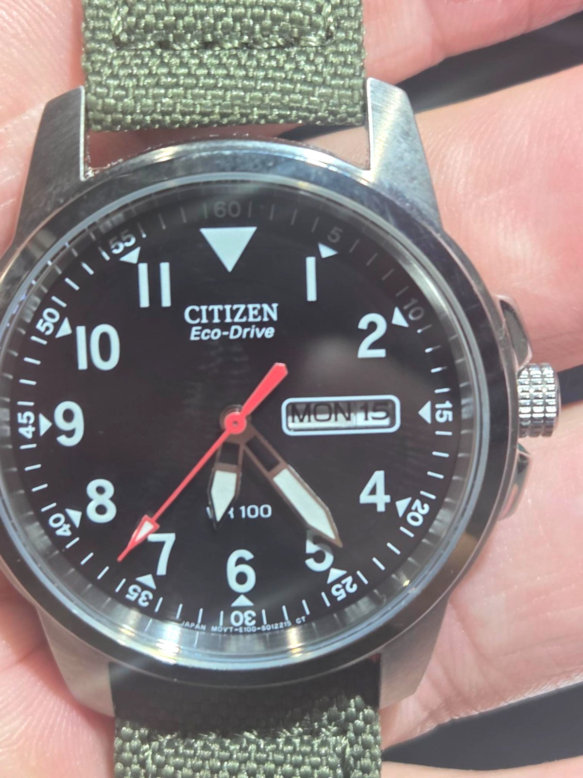 Citizen Strap Eco-Drive 180 Day-Date Men’s Watch BM8180-03E