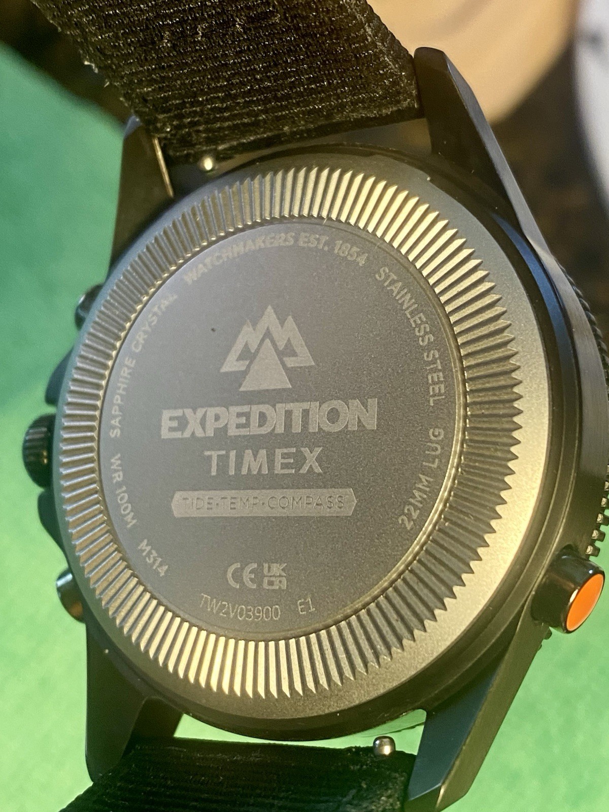Timex tide temp compass watch. TW2V03900. New/Box/papers😎 Free Silicone Band.