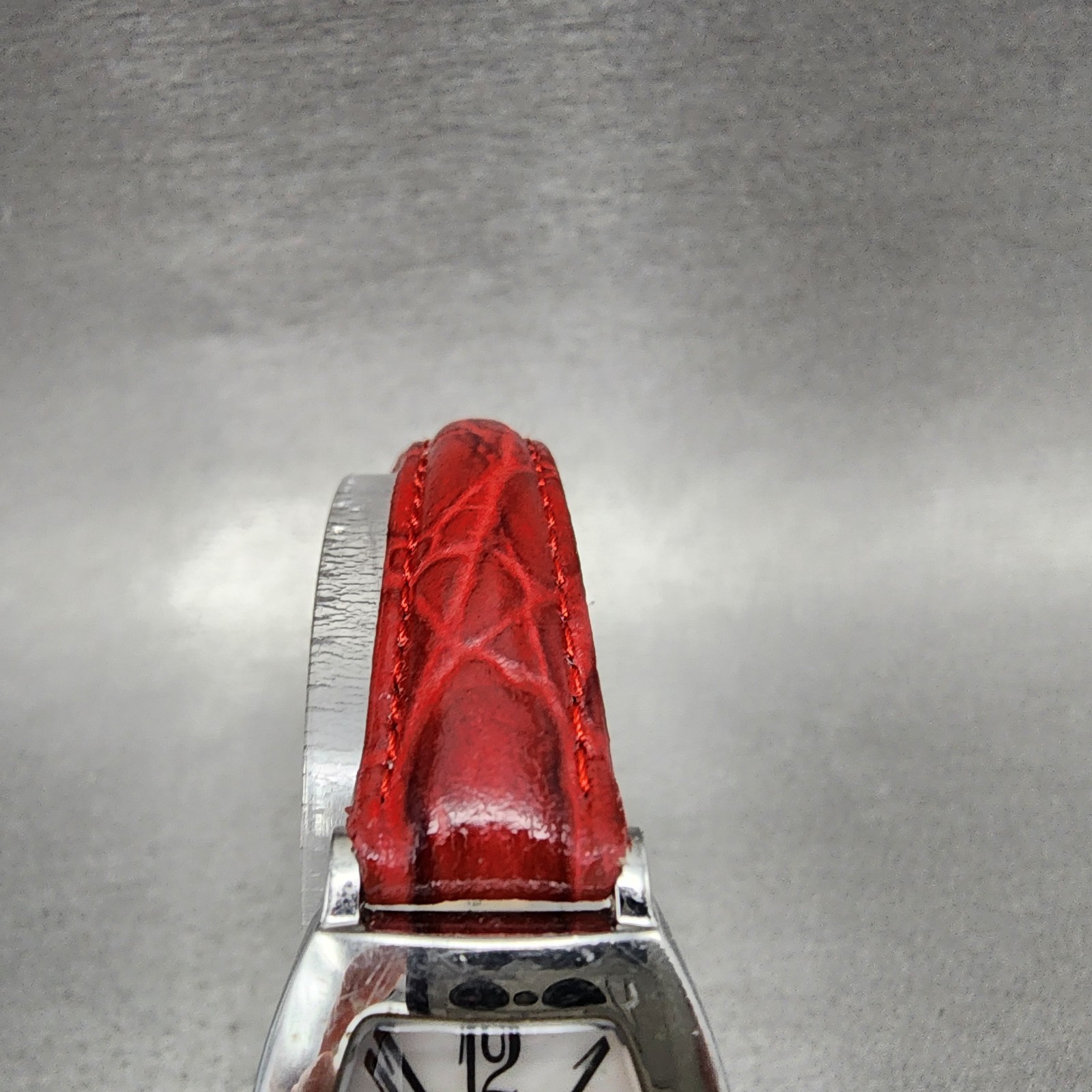Balmain Watch Women 22mm MOP Dial Silver Tone Rectangle 2491 New Battery