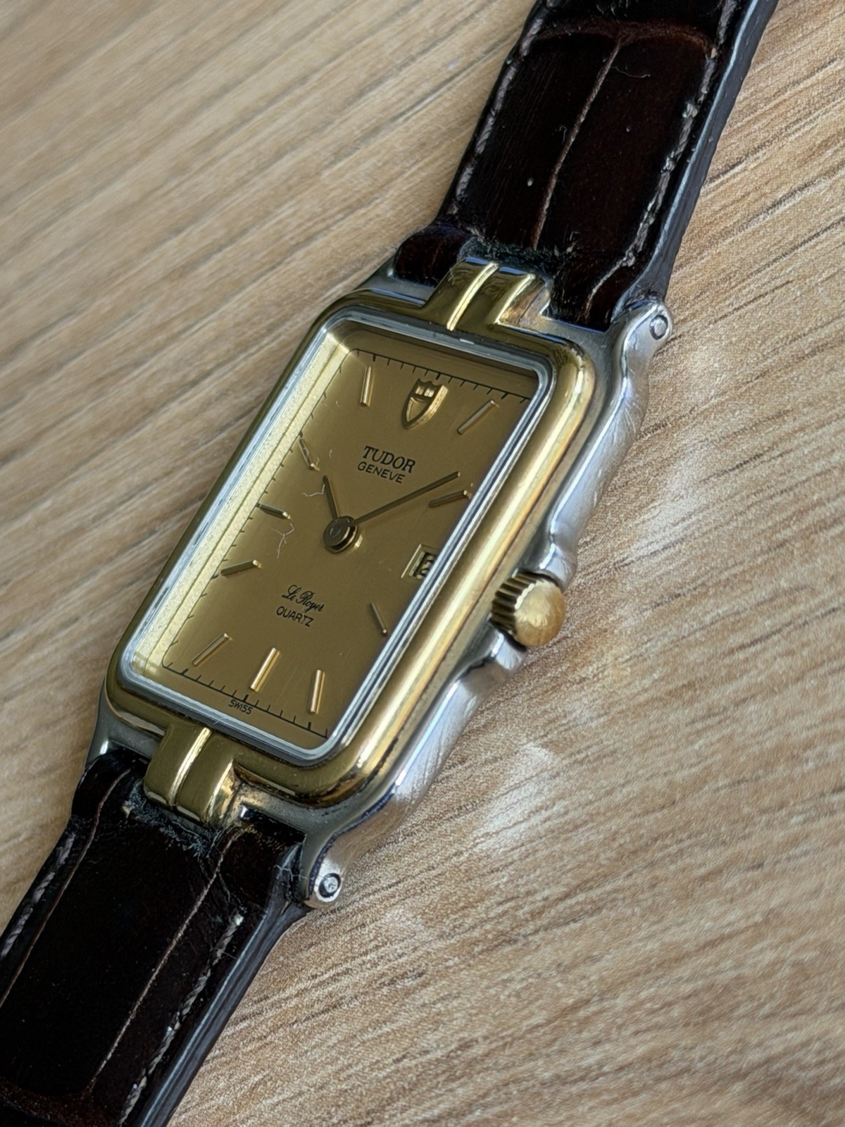 Tudor Le Royer 15009 Quartz Two Tone Preserved Men’s Original