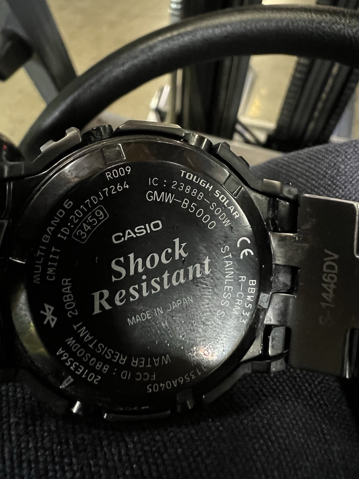 Casio G-SHOCK GMW-B5000 Tough Solar Bluetooth Atomic 200m Digital Watch