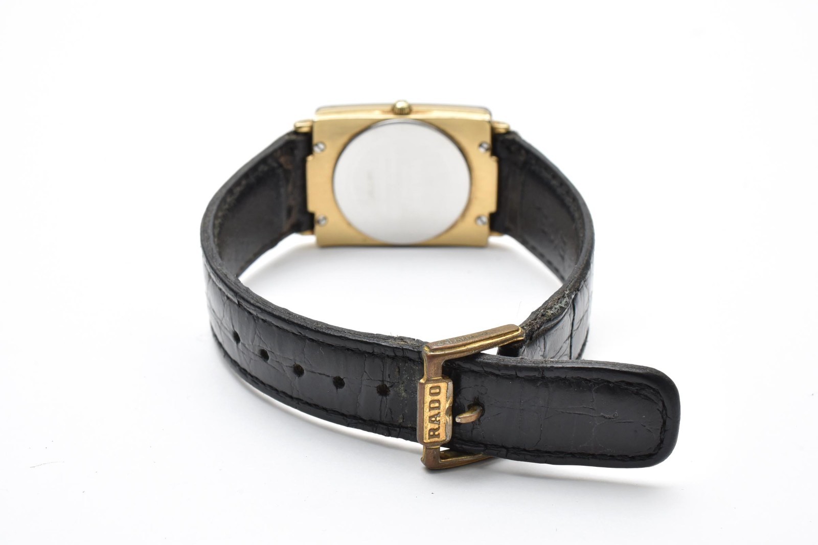 [Exc+5] RADO Florence 160.3605.2 Square Quartz Men’s From Japan