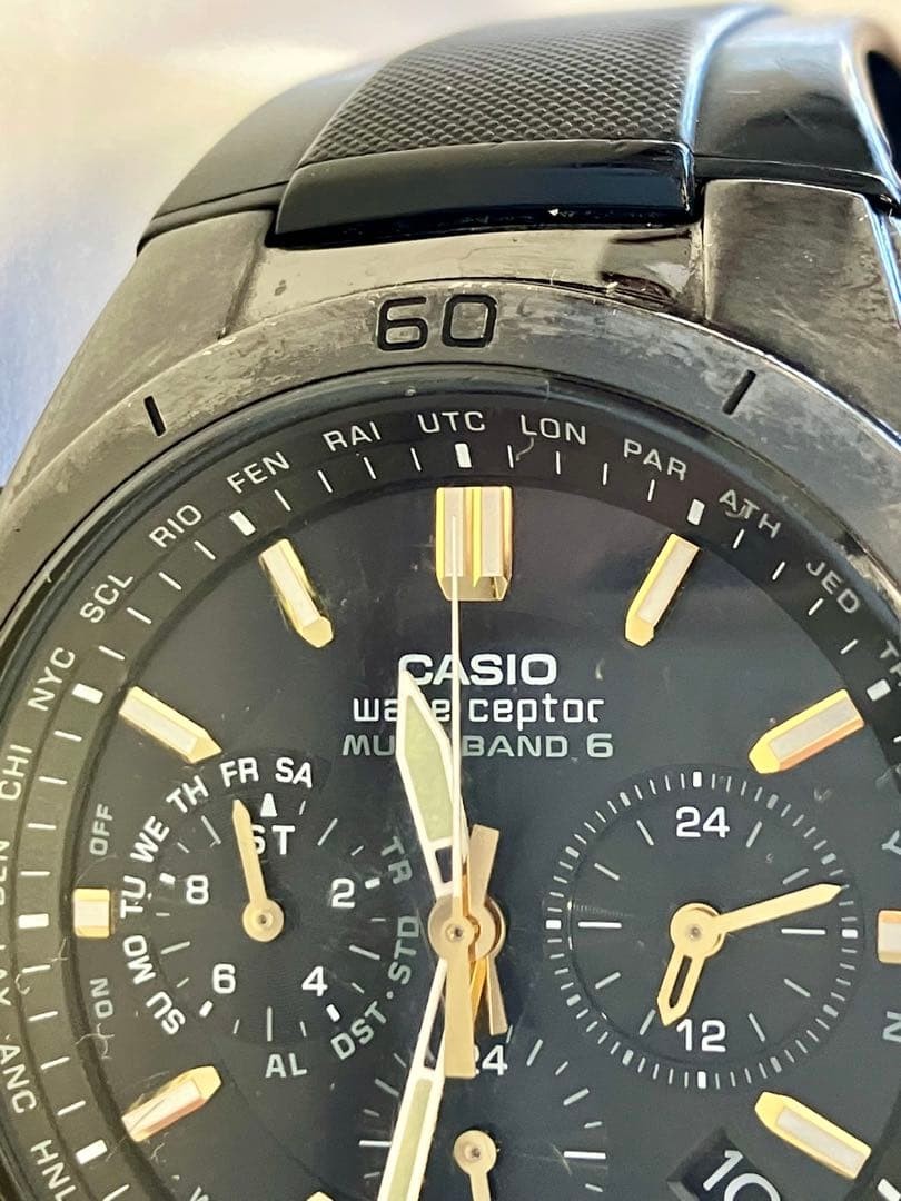 [Tested and working] CASIO Wave Ceptor Solar Radio-Controlled Watch WVQ-M410-