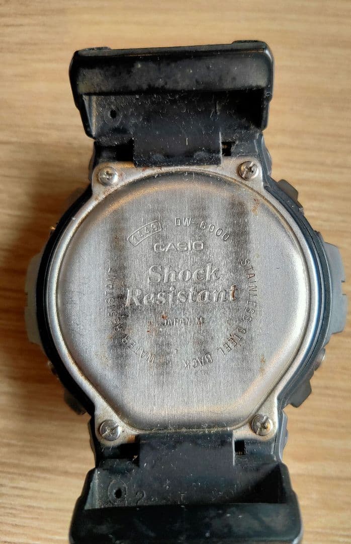CASIO G-SHOCK DW-6900 Black Watch 【USED】