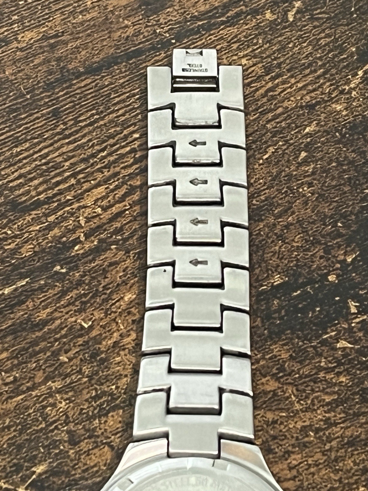 Fossil Arkitekt Men’s Watch Quartz FS-2700 Stainless Two Tone 35mm Collectible