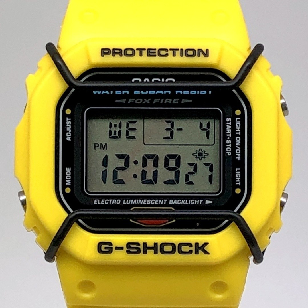 G-Shock DW 5600ED 9 Speed Model with Protector G Mark EL Backlight Yellow 90’s R