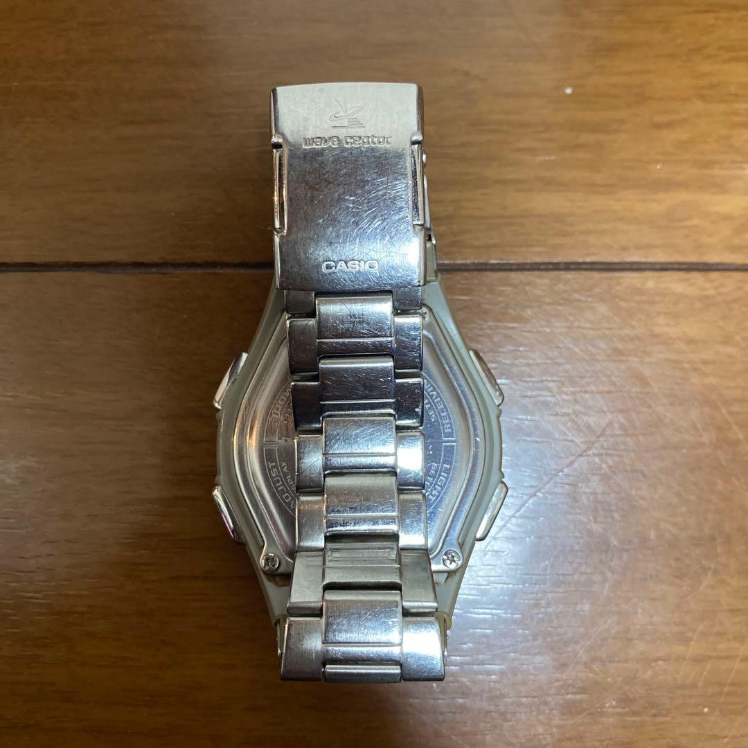 Working condition Casio Wave Ceptor radio-controlled solar watch WVA-470 5052