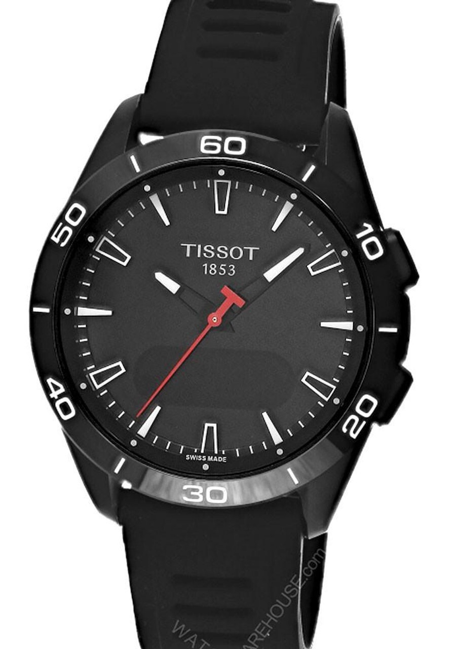 TISSOT T-Touch Connect Sport 43.75MM Black Silicone Watch T153.420.47.051.04