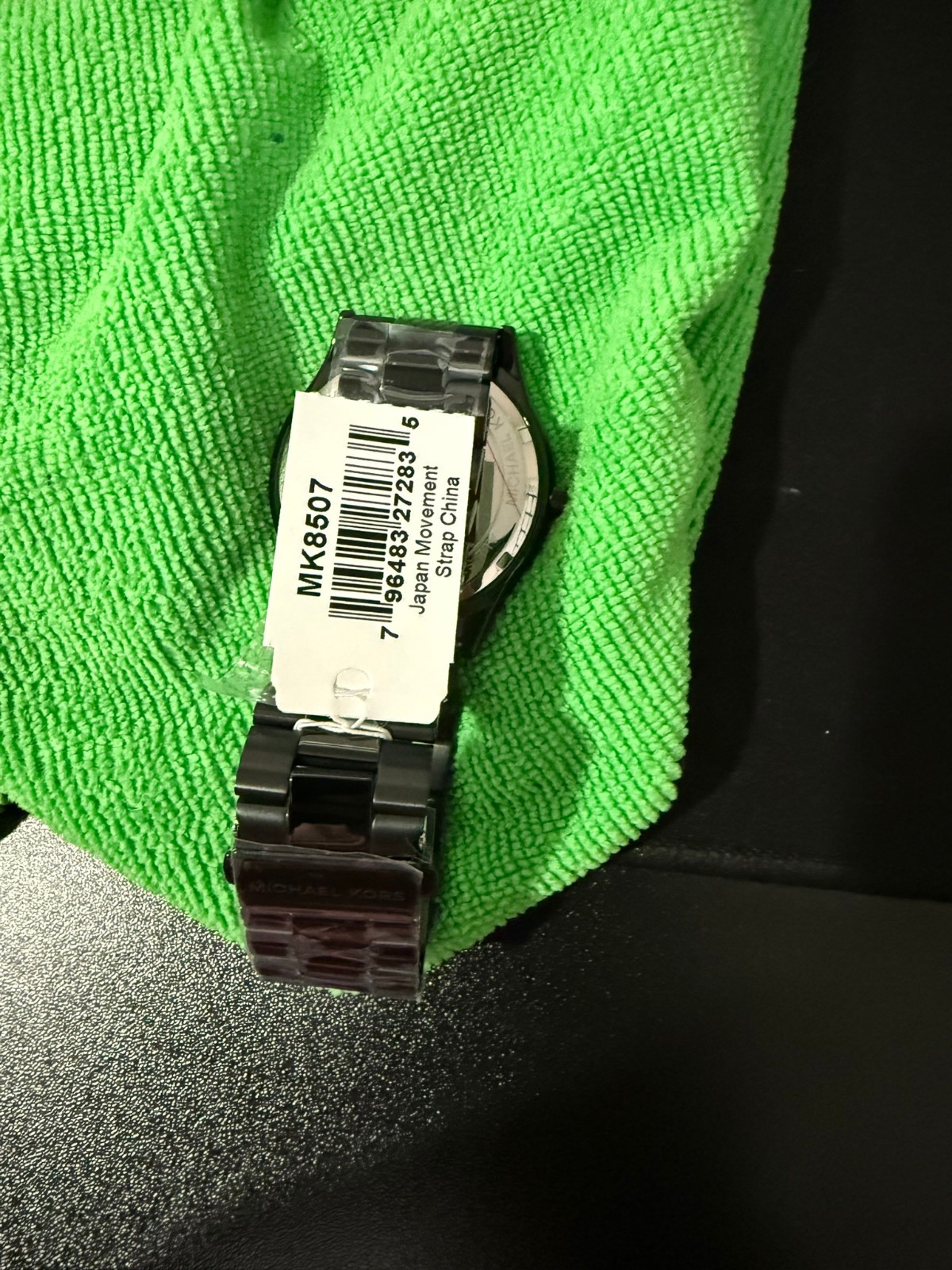 Michael Kors MK8507 Slim Runway 44mm Mens Watch – Black