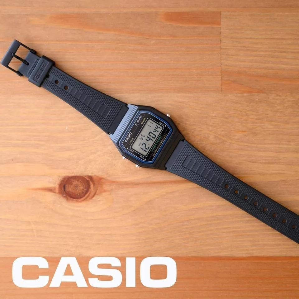 NEW Casio F-84W-1QJH Digital Watch Black Resin JDM Japan Domestic Market