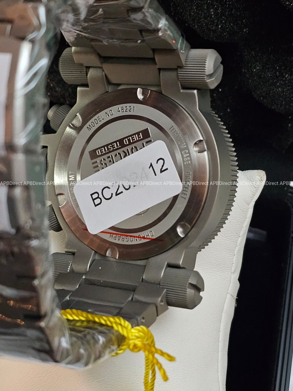 Invicta – Full TITANIUM – Case & Bracelet Coalition Forces – Chrono Mens watch