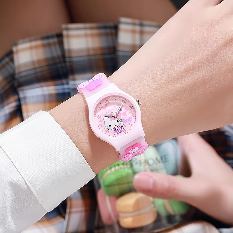 Girls Wrist watches with Anime Figures with Box