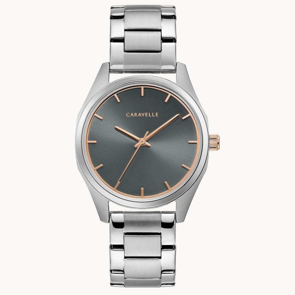 Caravelle By Bulova Men’s Unisex Watch 44L178 Stainless