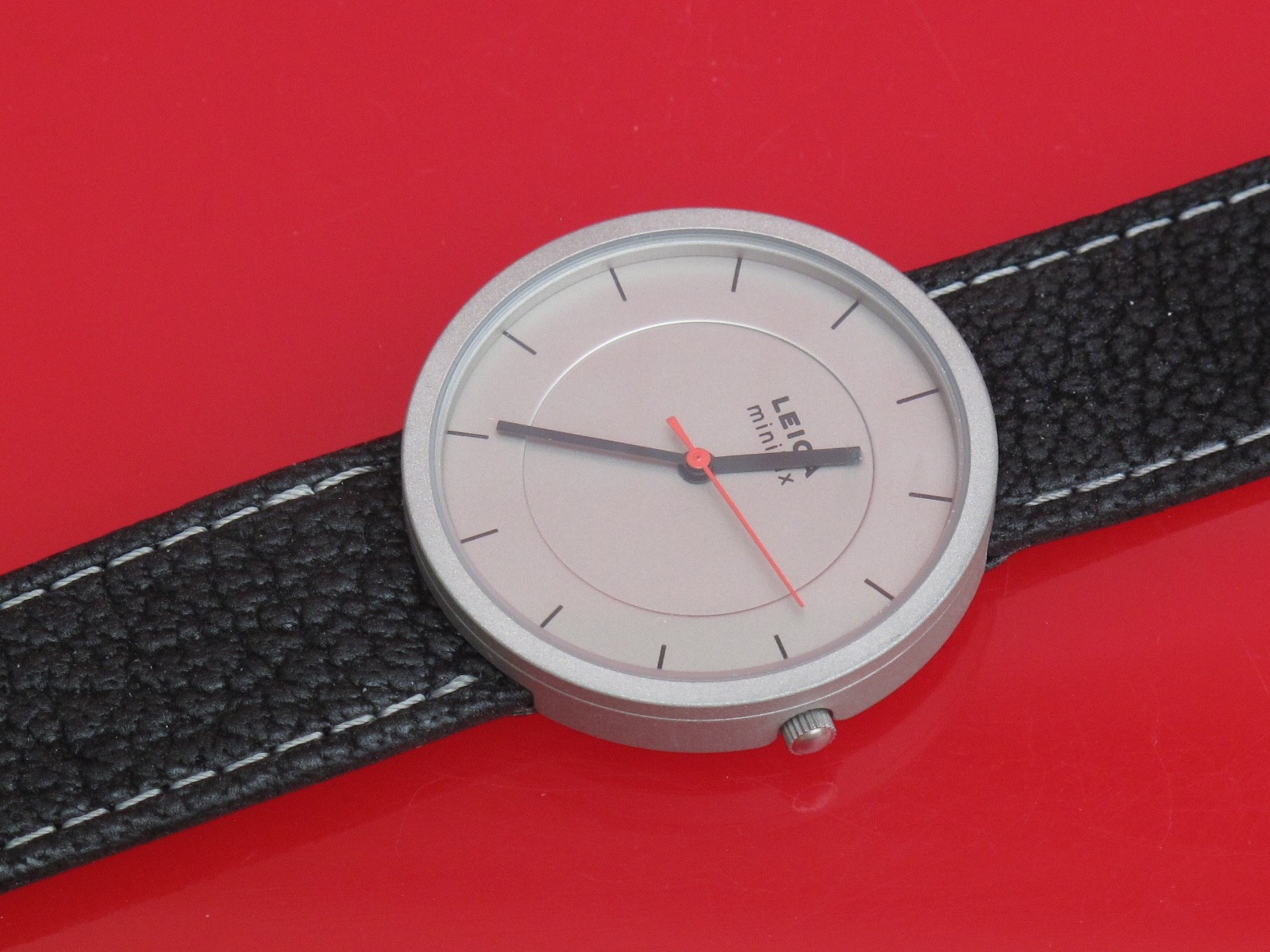Leica Minilux watch with band, unused, German made, US SELLER “LQQK”