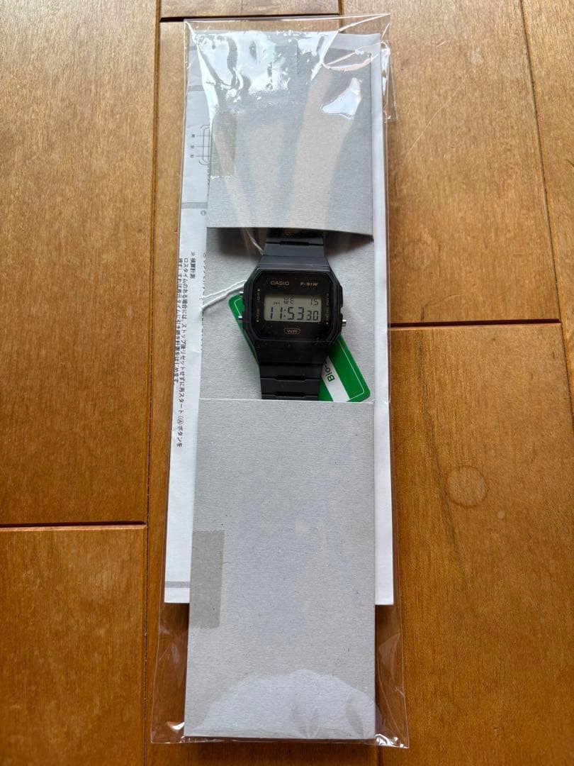 CASIO Watch F-91WB-8A Dark Gray [International Model]