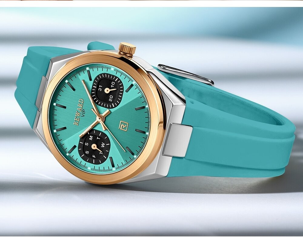 REWARD Women’s Week/Day Luminous Multifunction Calendar Couple Quartz Watch Gift