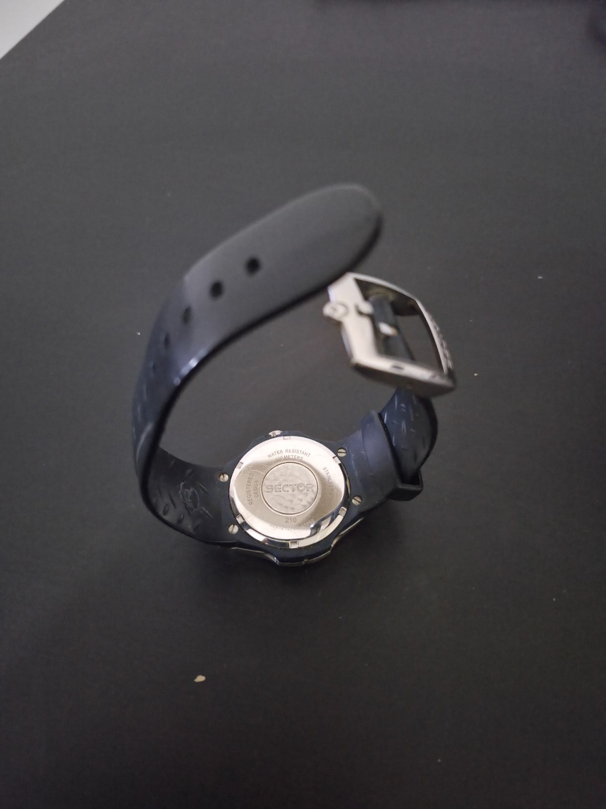 Sector Men’s Sport-Casual Watch – Stainless Steel, Dark blue, Rubber Strap