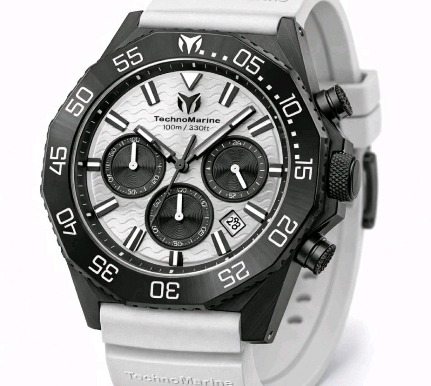 technomarine mens watch mare vivo 44mm