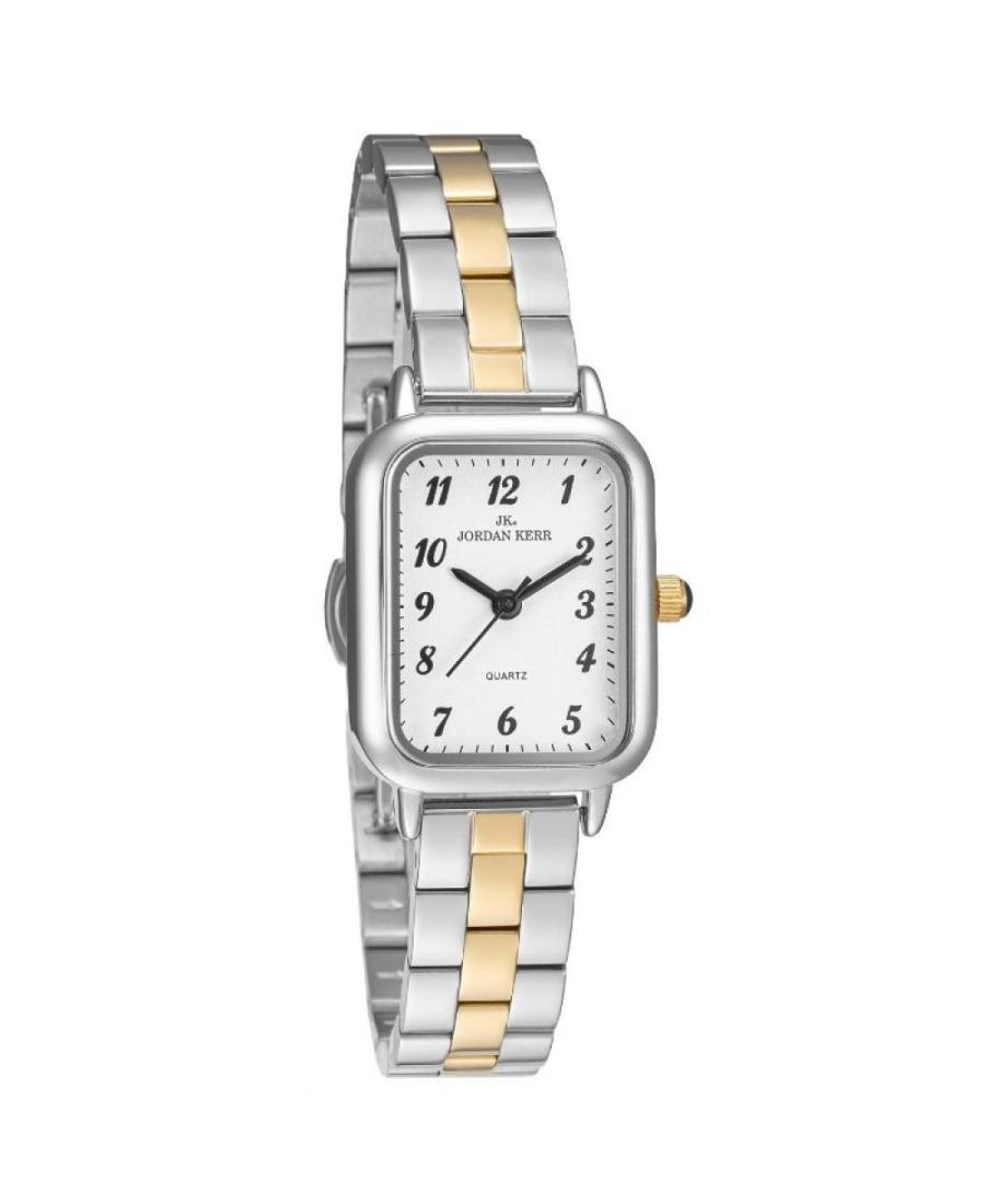 JORDAN KERR Women Analog Quartz Casual Watch Classic Dress 23mm Waterproof Recta