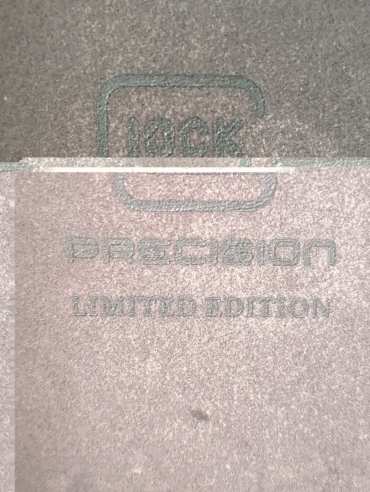GLOCK Precision Limited Edition Quartz Chronograph Date Black Dial Strap Set